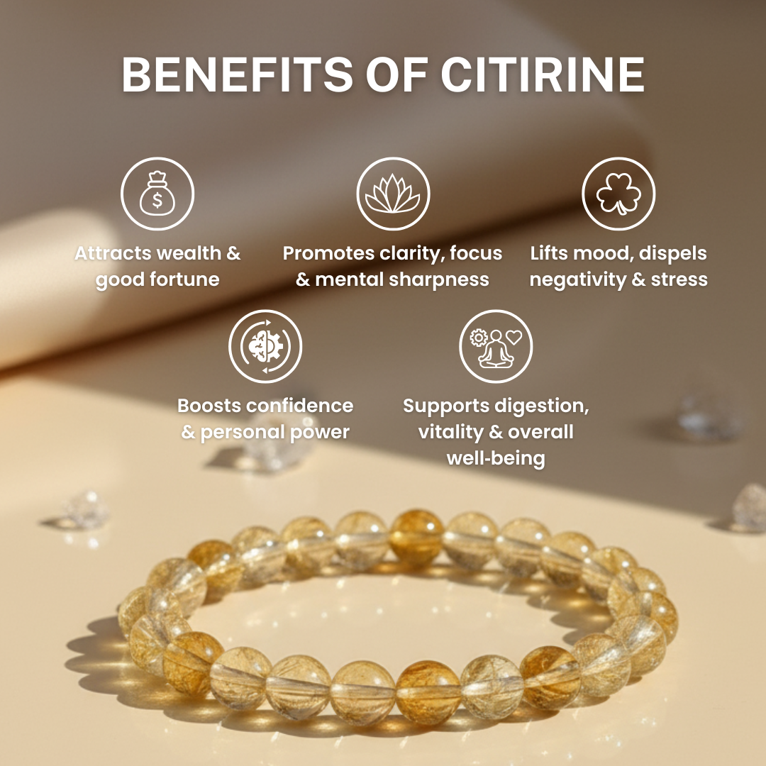 Citrine Prosperity Stone Bracelet