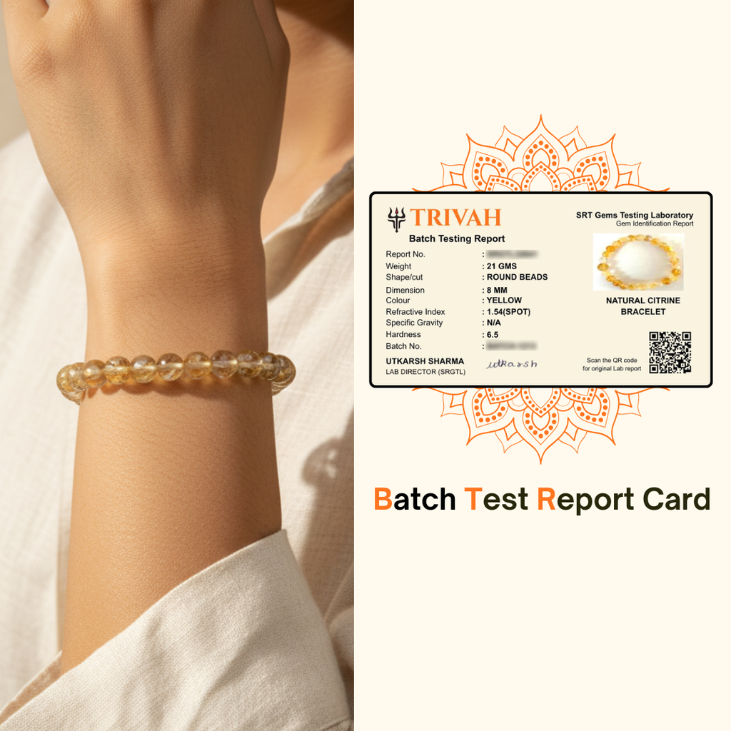 Citrine Prosperity Stone Bracelet