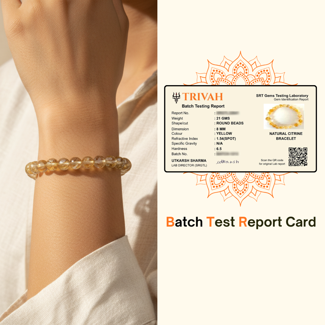 Citrine Prosperity Stone Bracelet