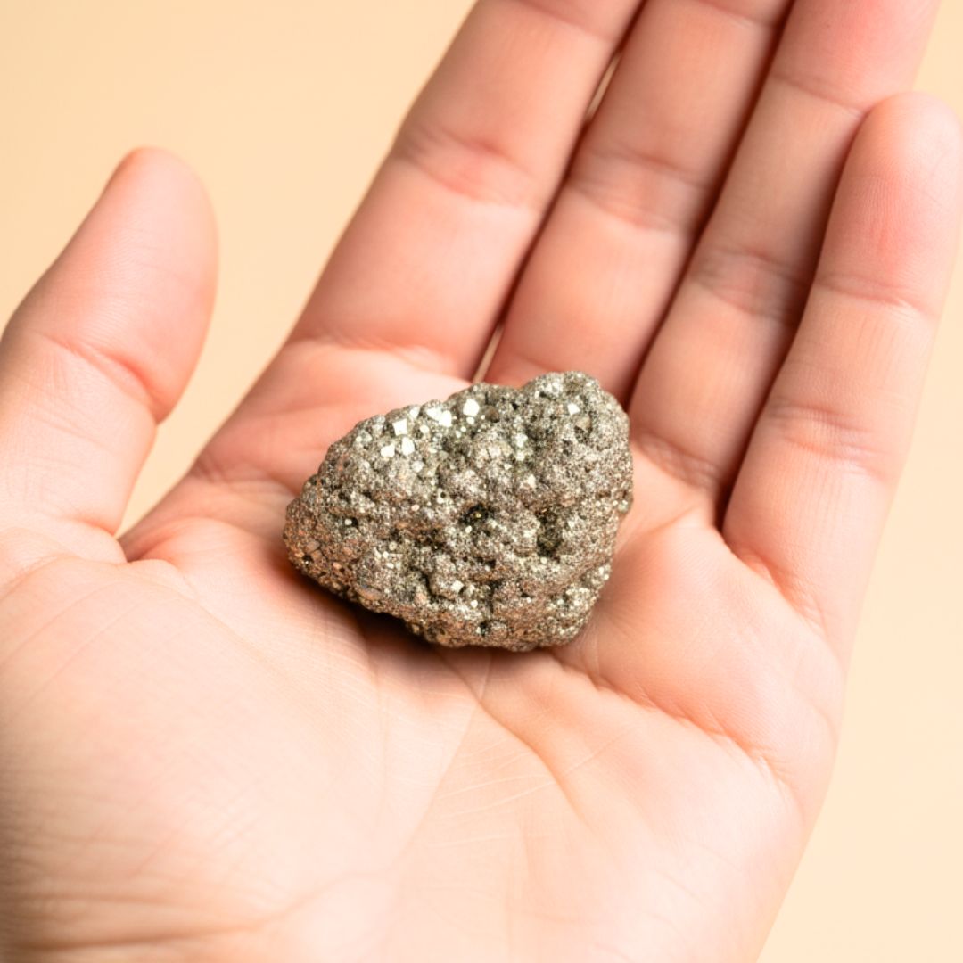 Raw Pyrite Stone – Natural Wealth & Protection Crystal