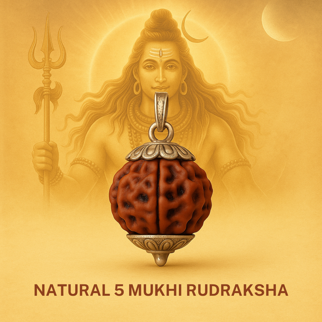 Trivah 5 Mukhi Nepali Rudraksha