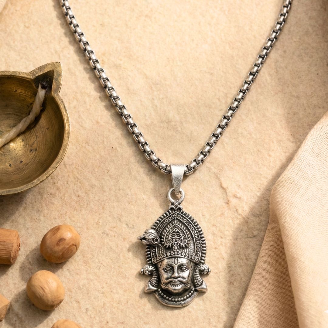Khatu Shyam Ji Pendant with Chain