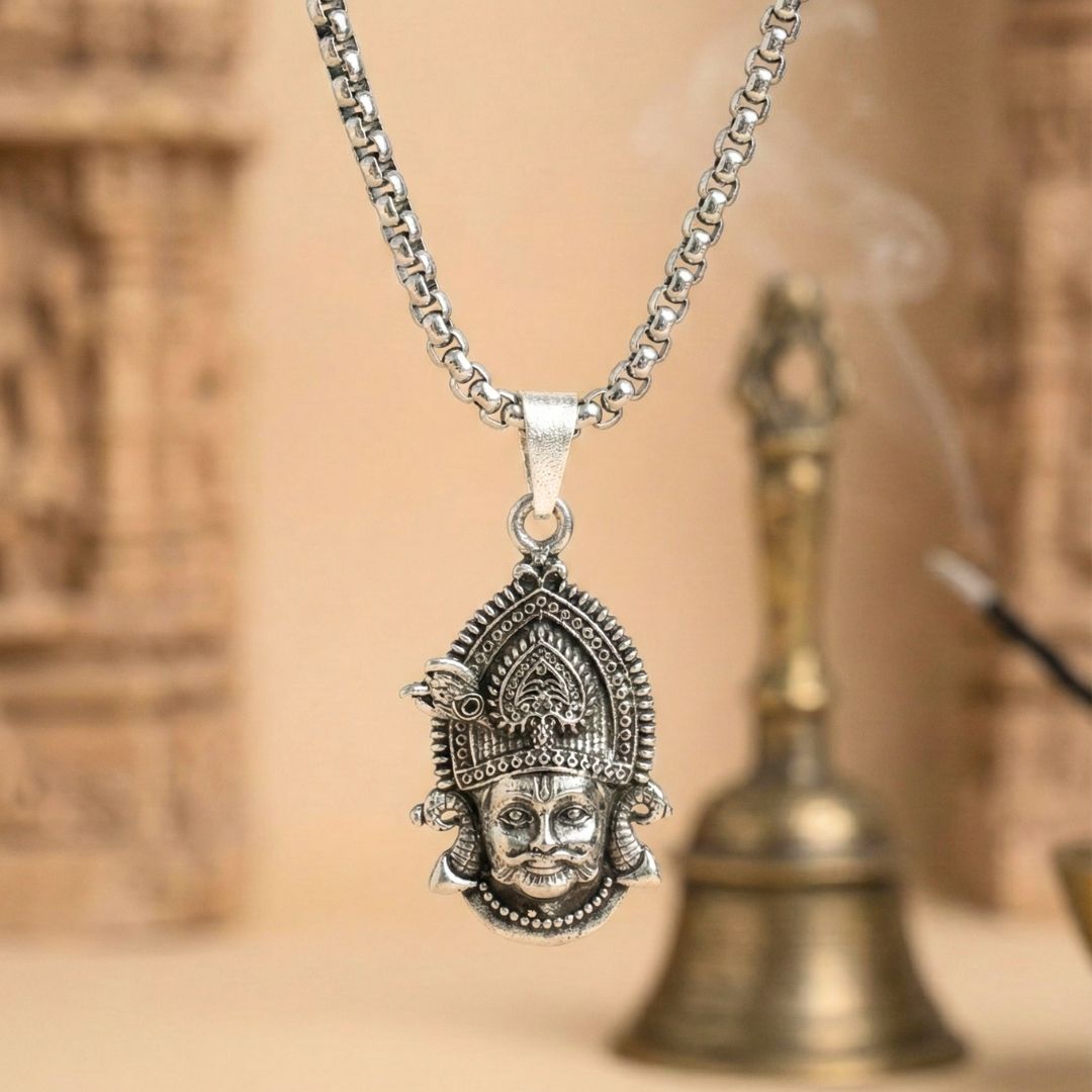 Khatu Shyam Ji Pendant with Chain