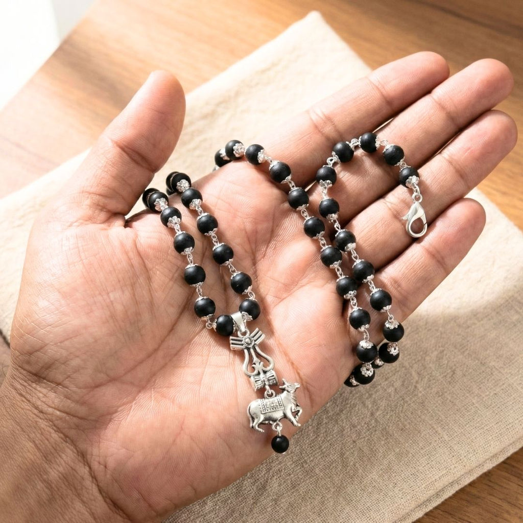 Sacred Shiv Nandi Karungali Mala