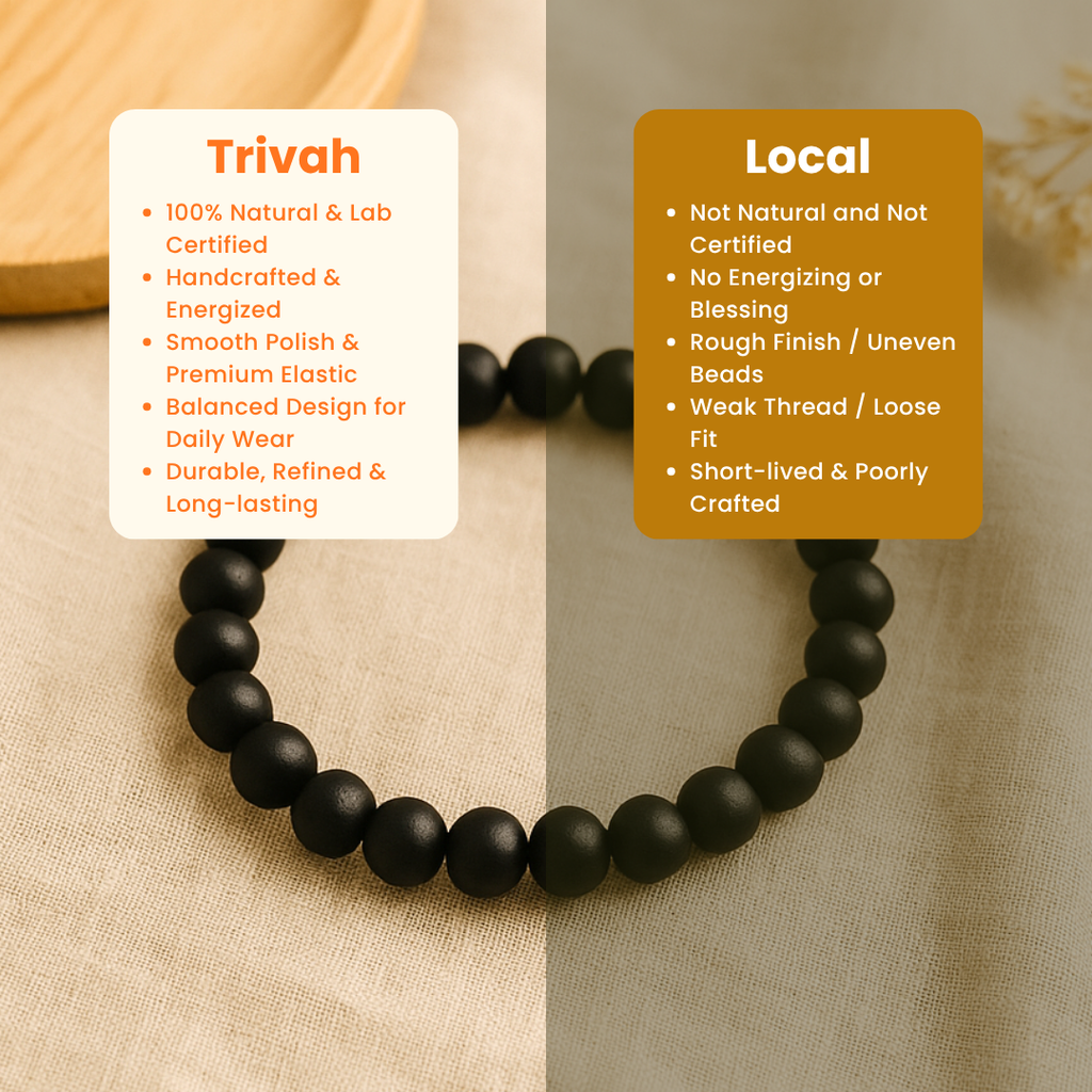 Natural Karungali Daily Wear Bracelet