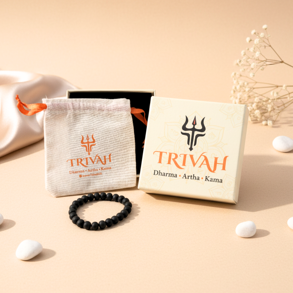 Natural Karungali Daily Wear Bracelet