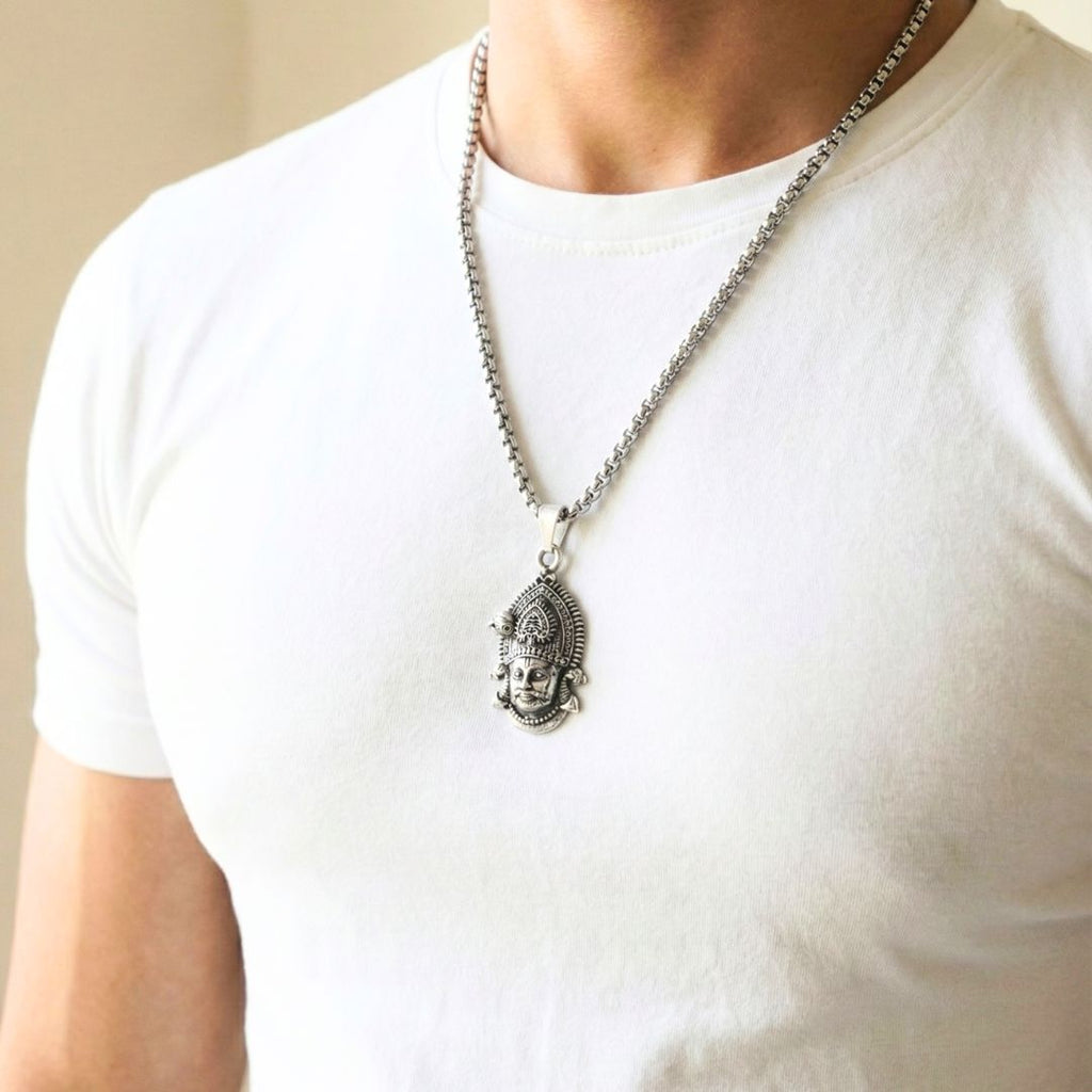 Khatu Shyam Ji Pendant with Chain