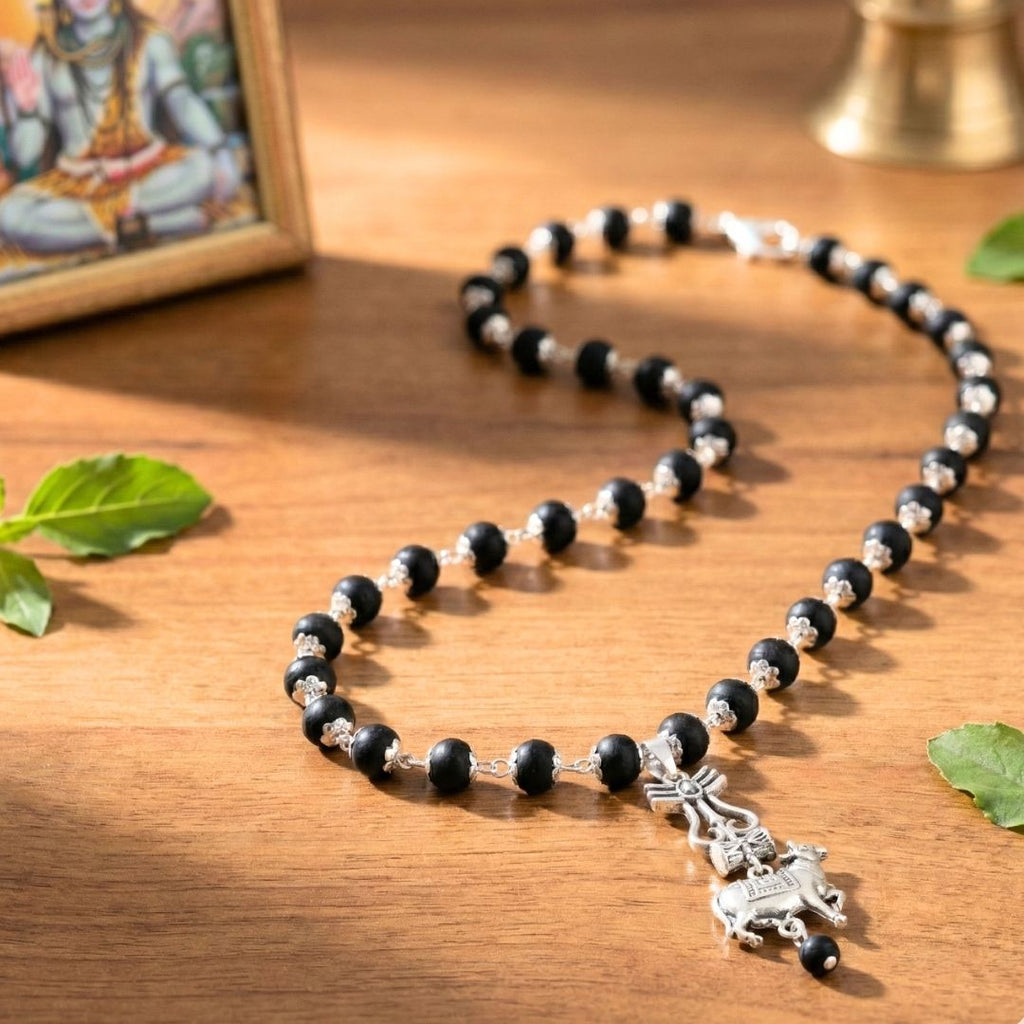 Sacred Shiv Nandi Karungali Mala
