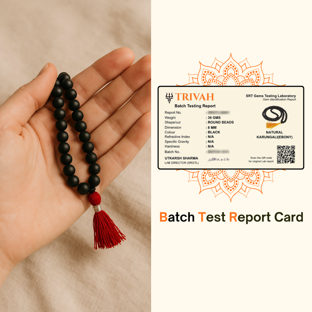 108 Beads Divya Karungali Mala