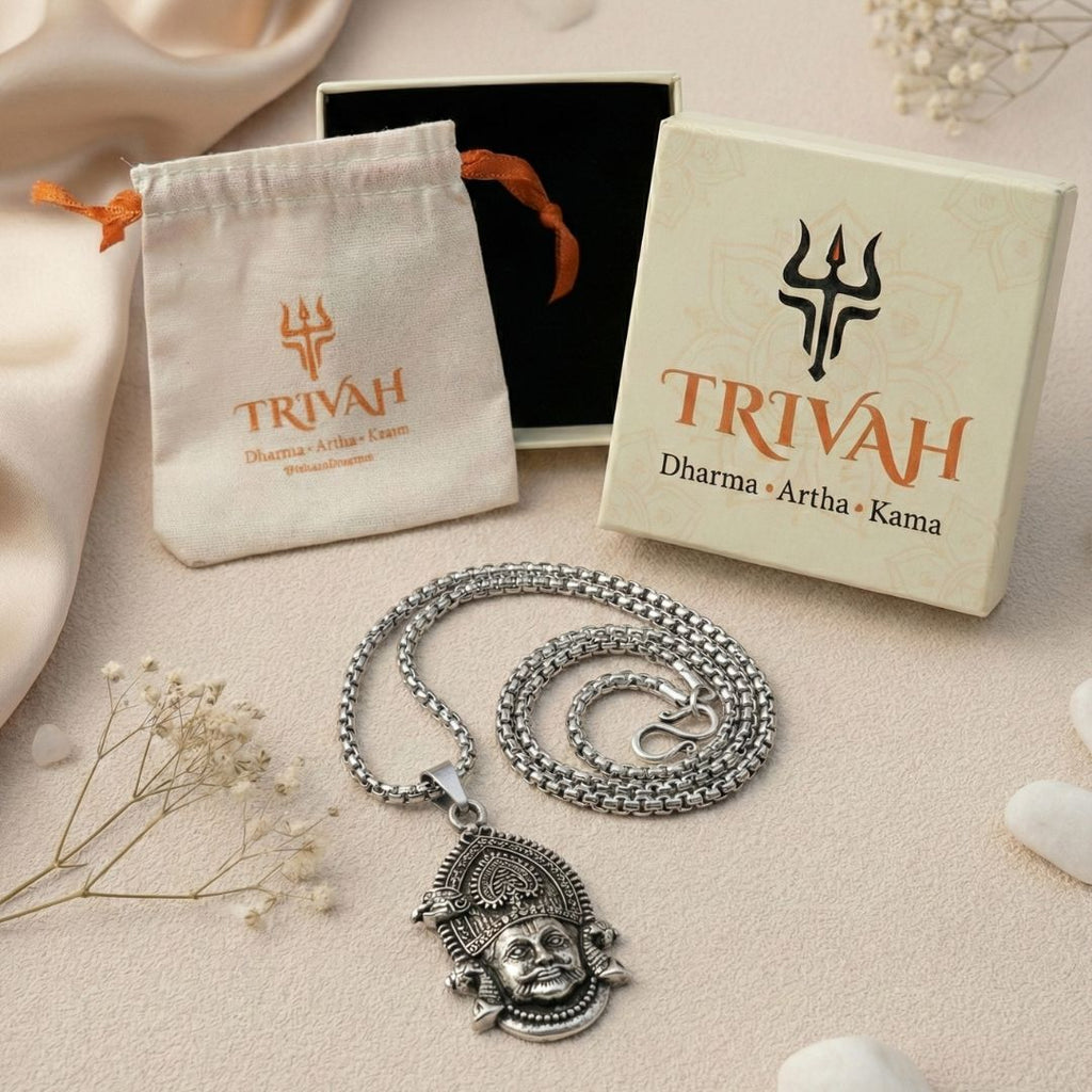 Khatu Shyam Ji Pendant with Chain