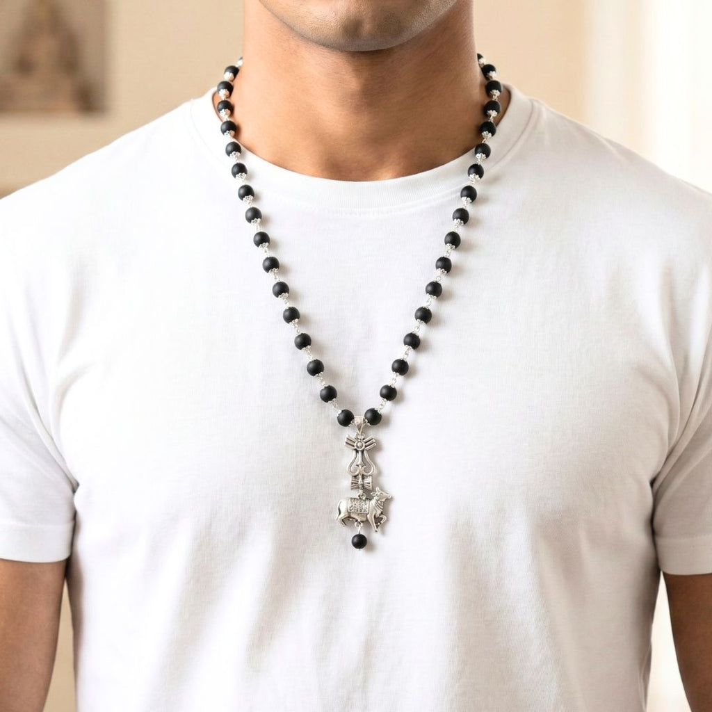 Sacred Shiv Nandi Karungali Mala