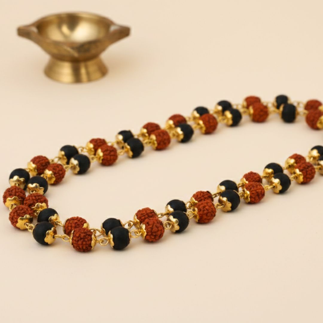 Karungali Rudraksha Mala