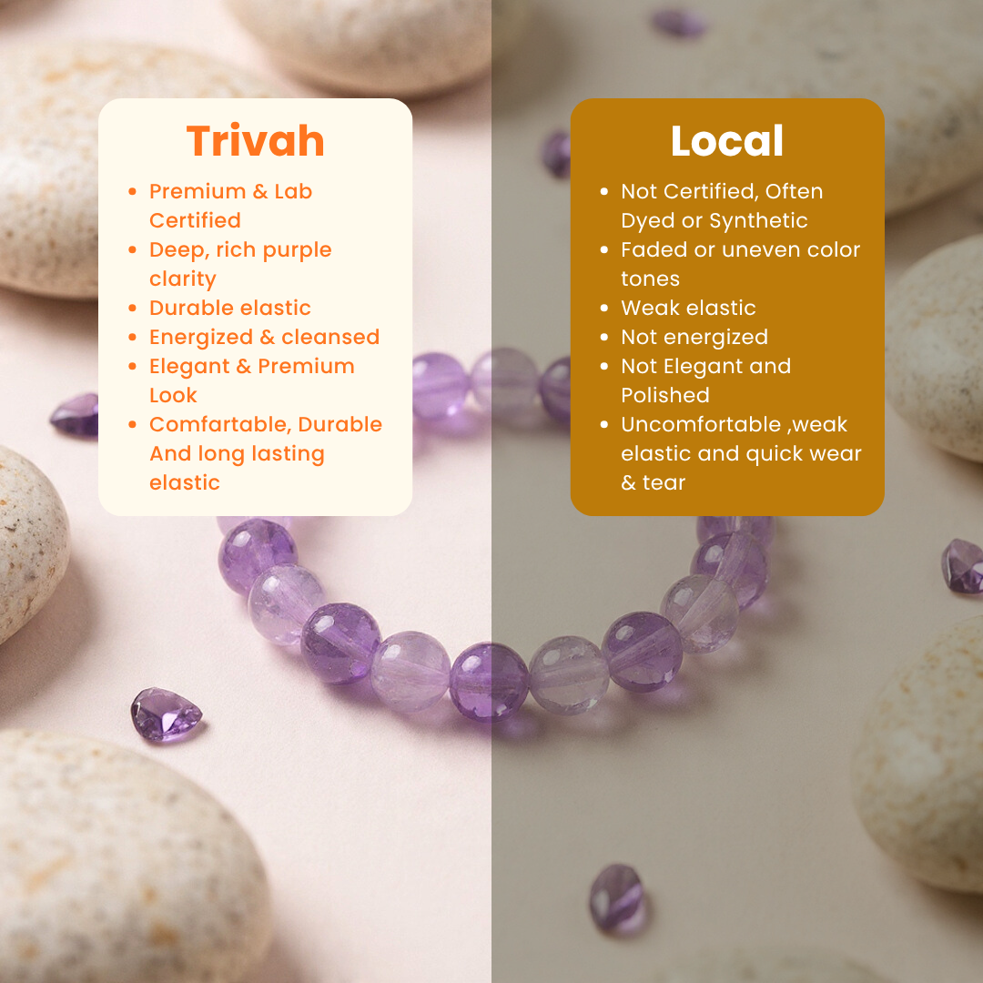 Amethyst Calmness Stone Bracelet