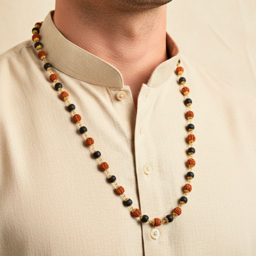 Karungali Rudraksha Mala