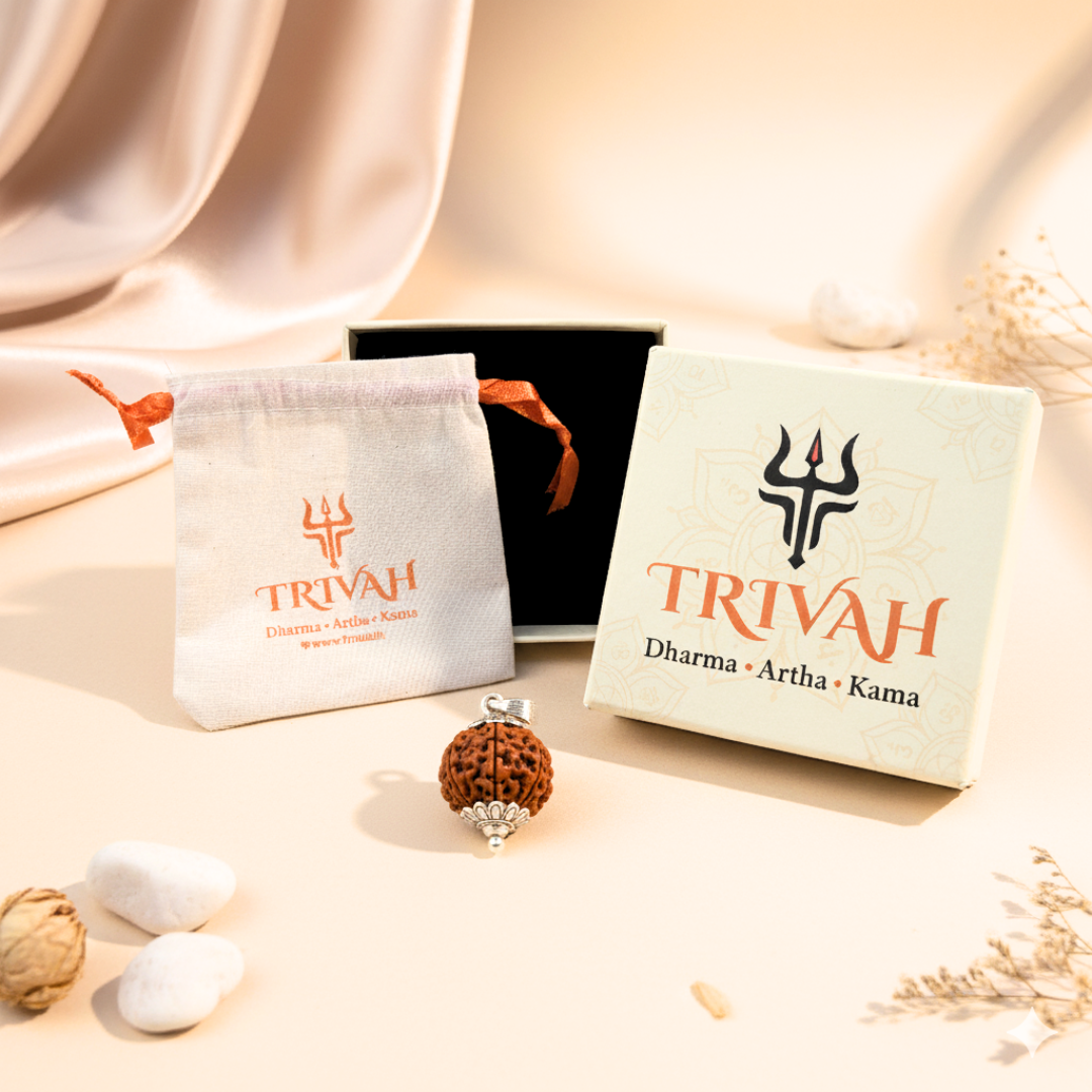Trivah 7 Mukhi Nepali Rudraksha