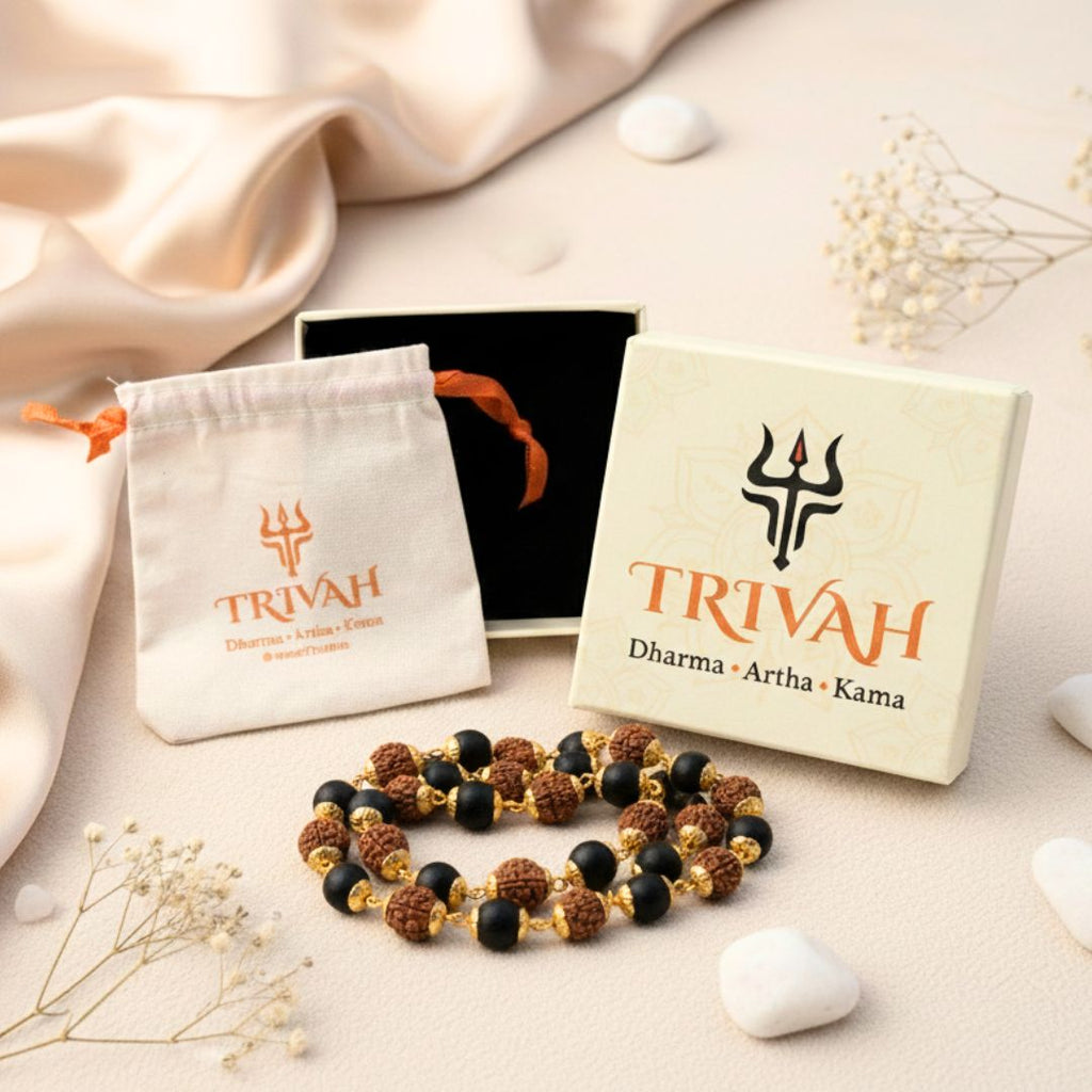 Karungali Rudraksha Mala